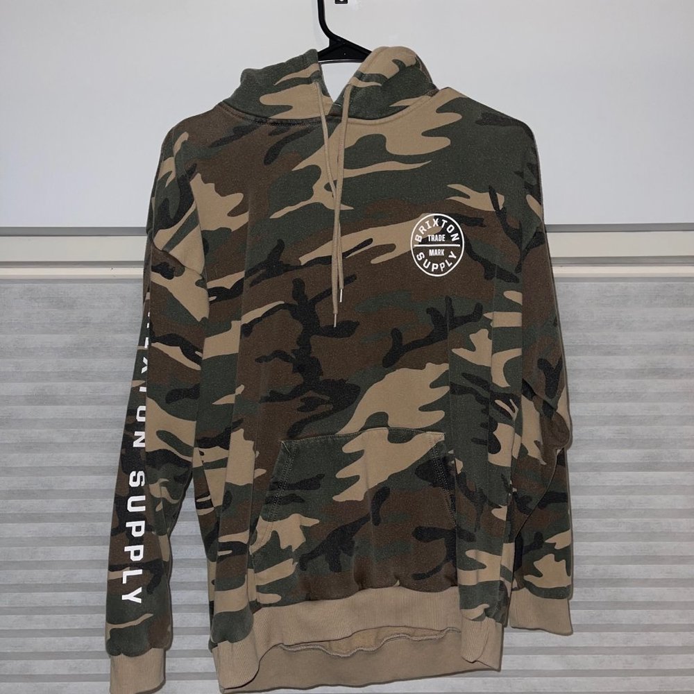 Brixton Camo Hoodie